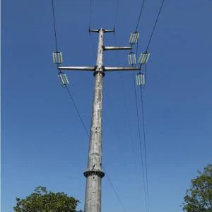 Hot Dip Galvanized Octagonal Transmission Tower