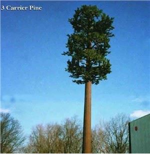 Kamuflasjestang Palme/furu Miniature Cell Tower Bionic Tree Tower